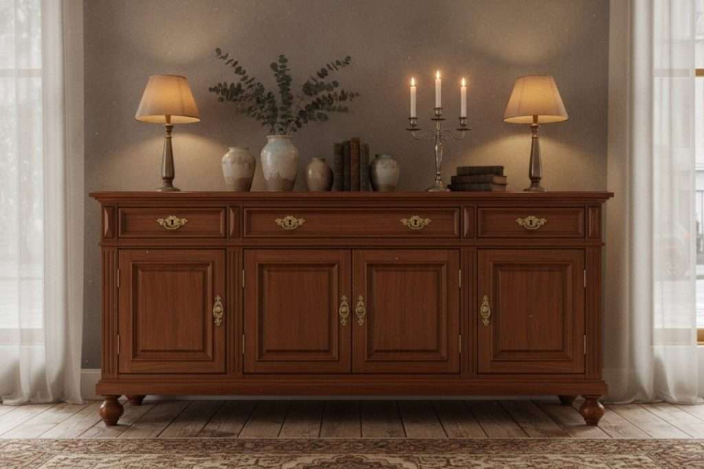 Buffet années 40 : un meuble vintage intemporel