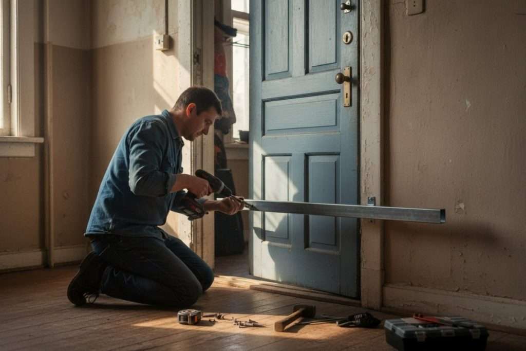 Fabriquer une barre de sécurité pour porte : le guide complet