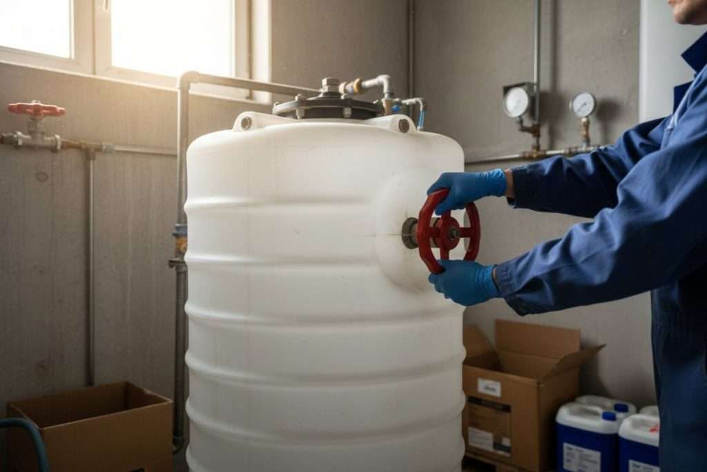 Remplacer vanne de cuve 1000 litres : le guide complet