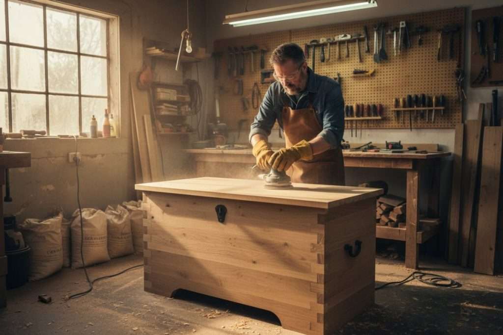 Une maie en bois : histoire, valeur et transformation